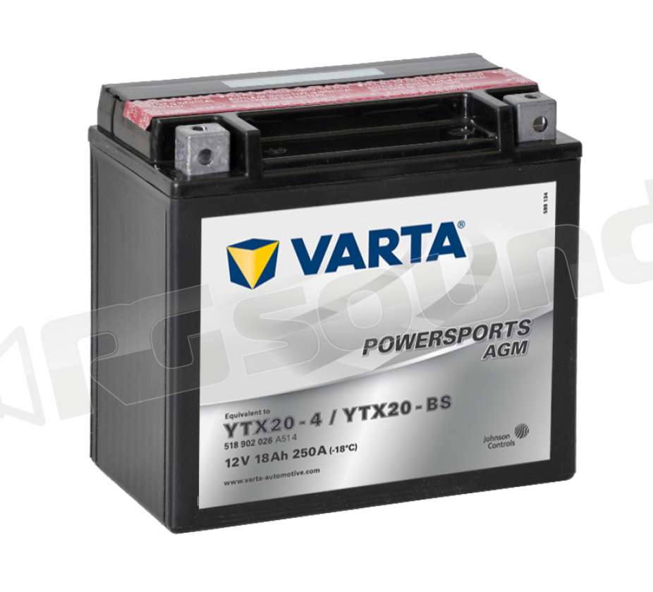 Varta YB16L-B 519011019 | Batterie per moto e scooter 