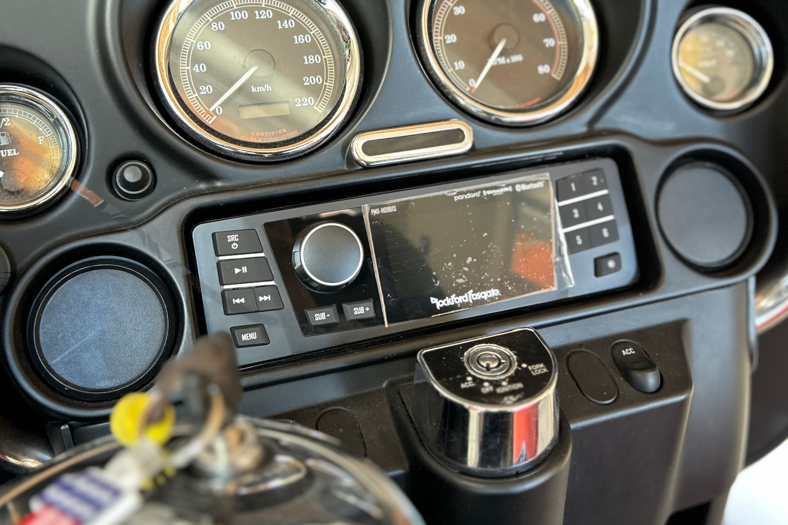 Autoradio per moto