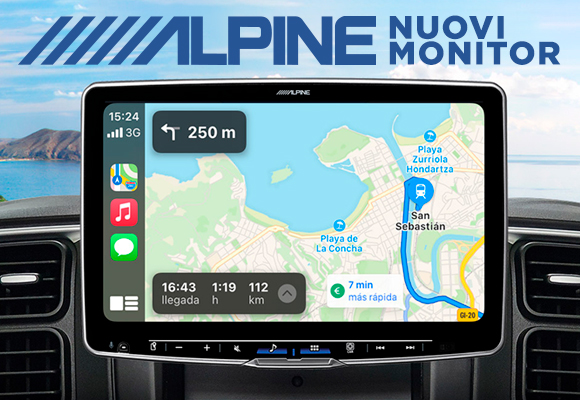 Nuovi monitor Alpine