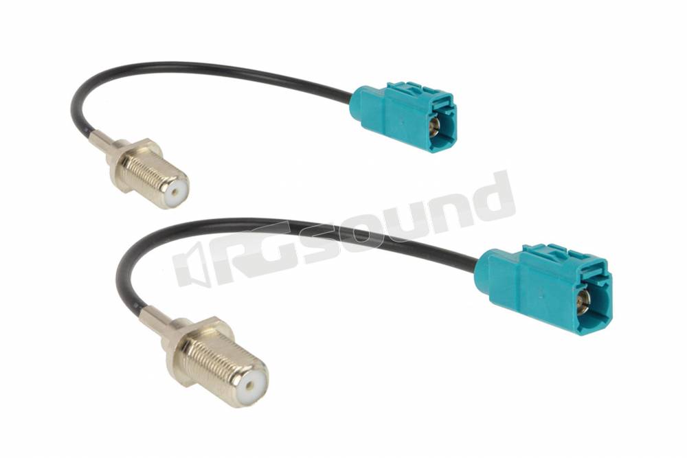 STEREO Auto Radio Antenna Cavo Adattatore Antenna Fakra a DIN per Alfa Romeo Mito 