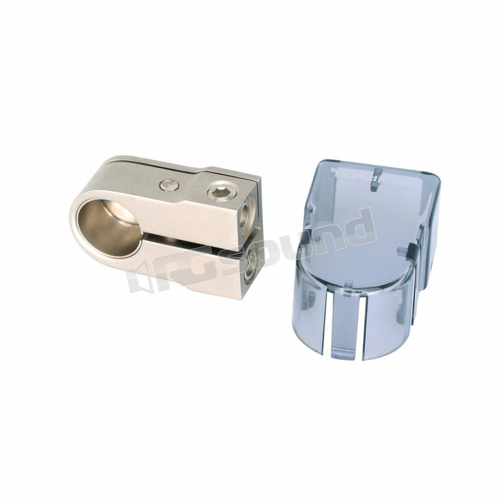 Morsetti di collegamento per batteria 'auto, clip di collegamento per batteria in rame puro, 2 morsetti per batteria per il montante superiore, terminali per cavi della batteria, morsetti in