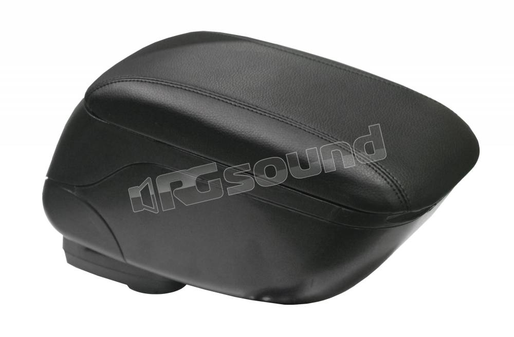 Bracciolo Regolabile Universale Per Auto Sinistro - Nero, In Plastica E Pelle PU, Dimensioni 39x9x10 Cm