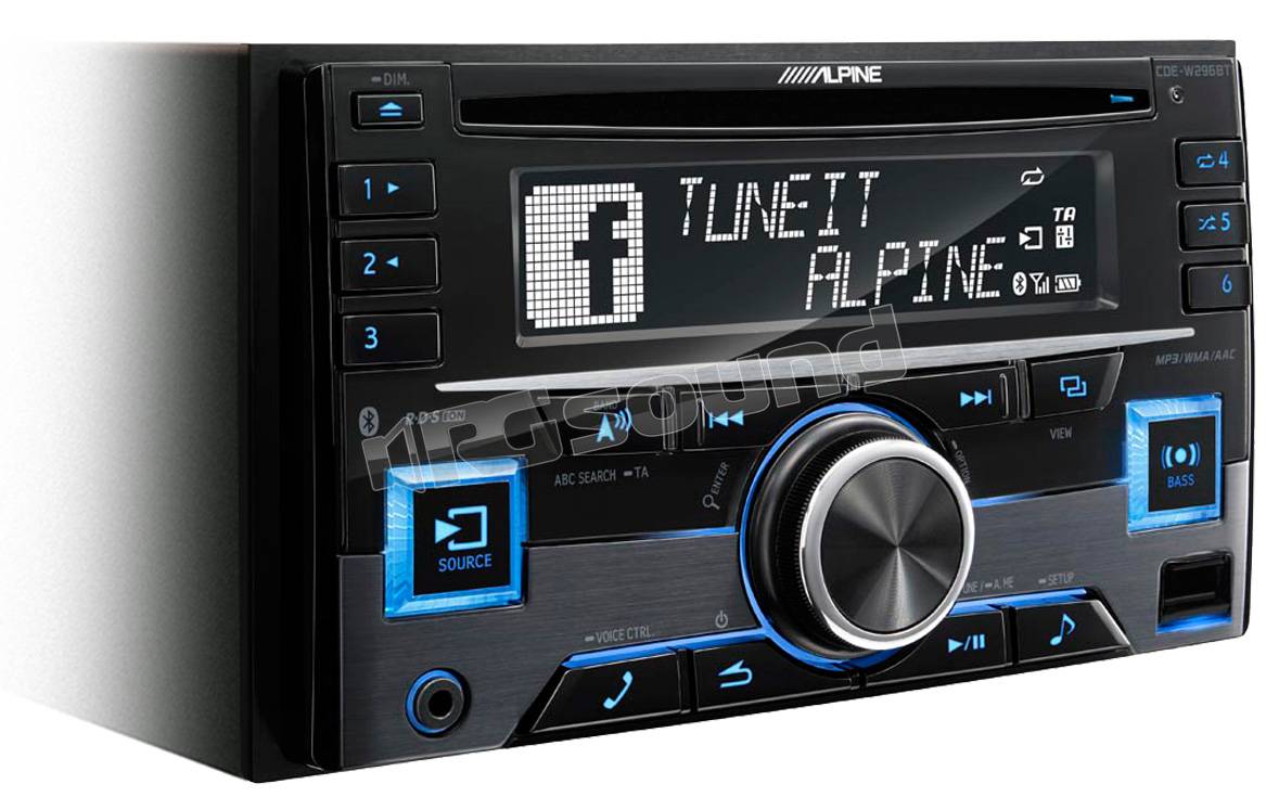 Alpine CDE-W296BT