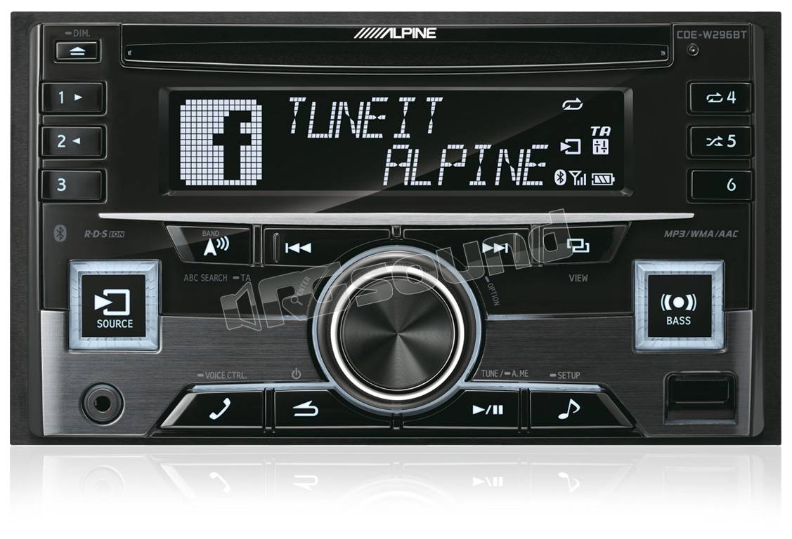 Alpine CDE-W296BT