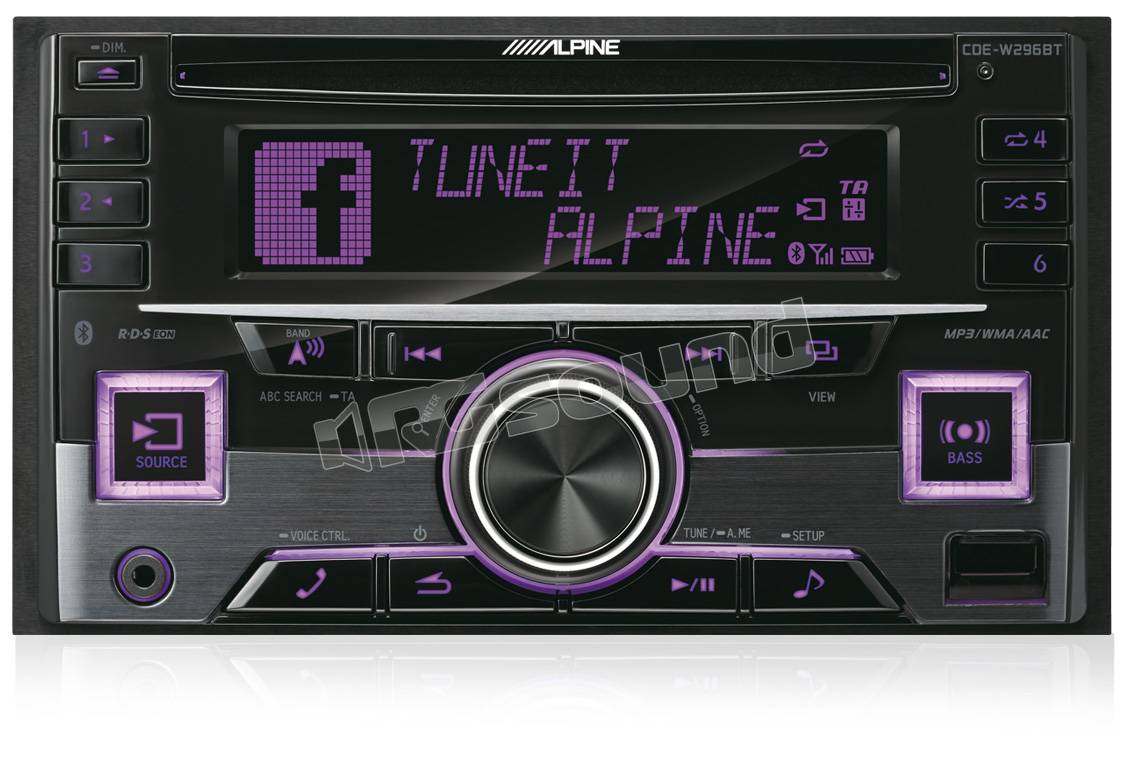 Alpine CDE-W296BT