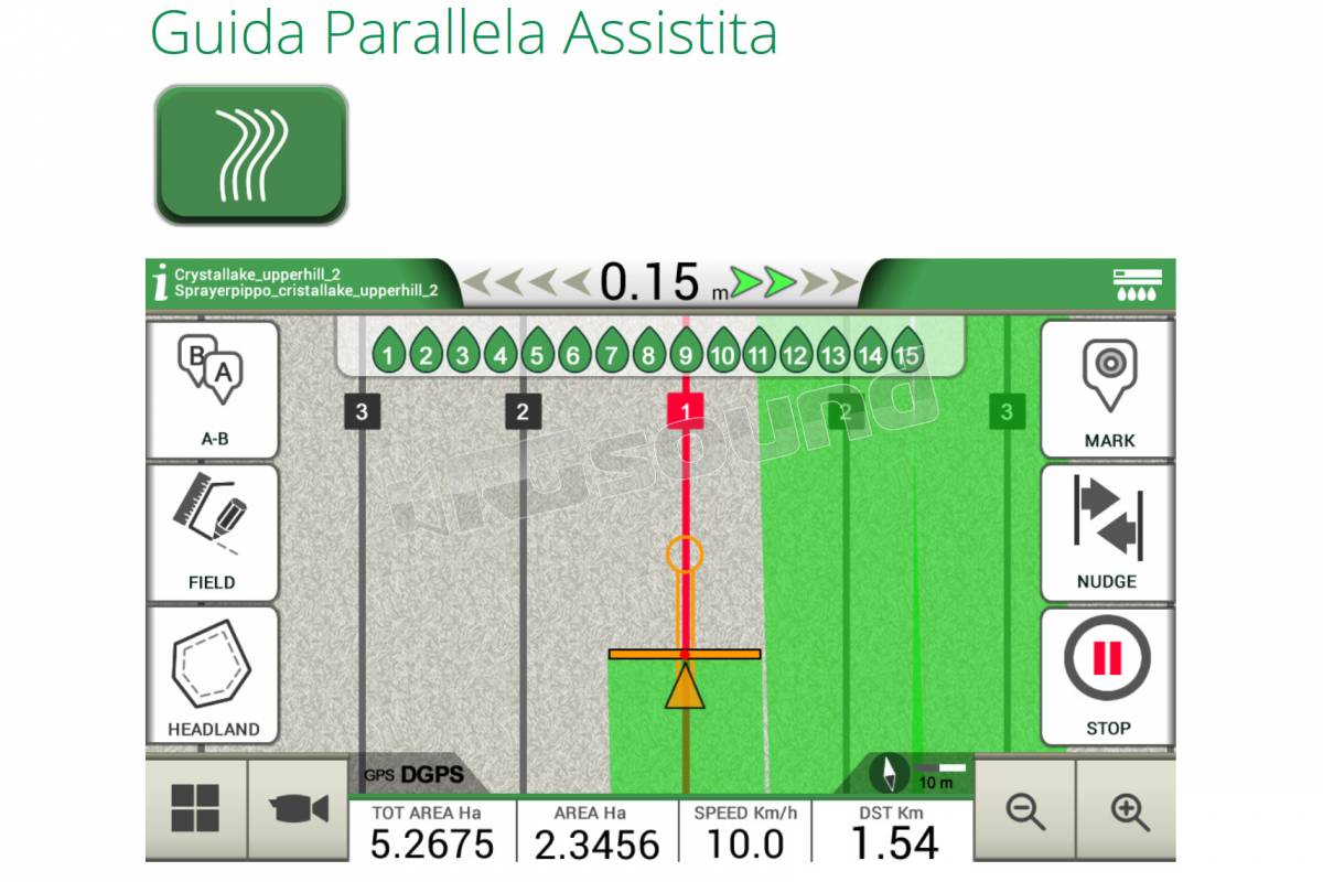 AV Map G7 Ezy Farmnavigator + Turtle Smart GPS/GNSS