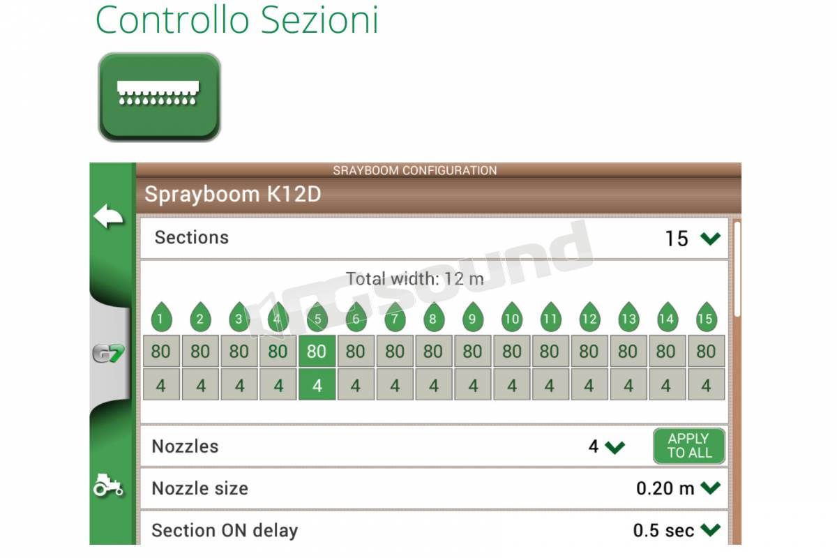 AV Map G7 EZY Farmnavigator