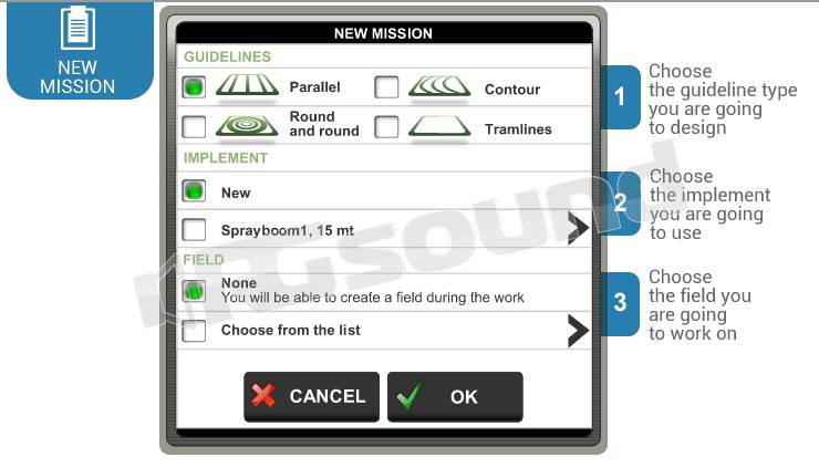 AV Map G7 Plus Farmnavigator + antenna Novatel AG-STAR