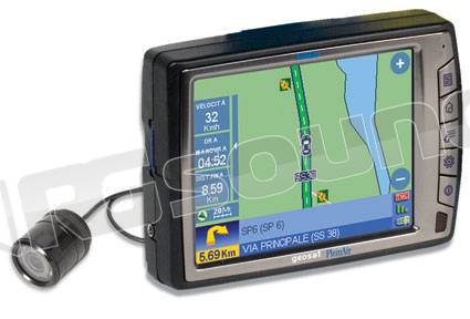 AV Map Geosat 5 Pleinair Europa Camp con Bluetooth, TMC e Telecamera di retromarcia