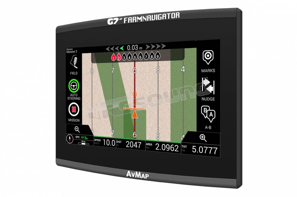 AV Map Sistema agricolo di guida automatica