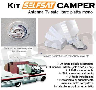 Camos Kit Selfsat Camper MONO 60