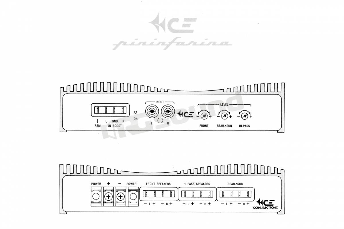 Coral Electronic PFA 120