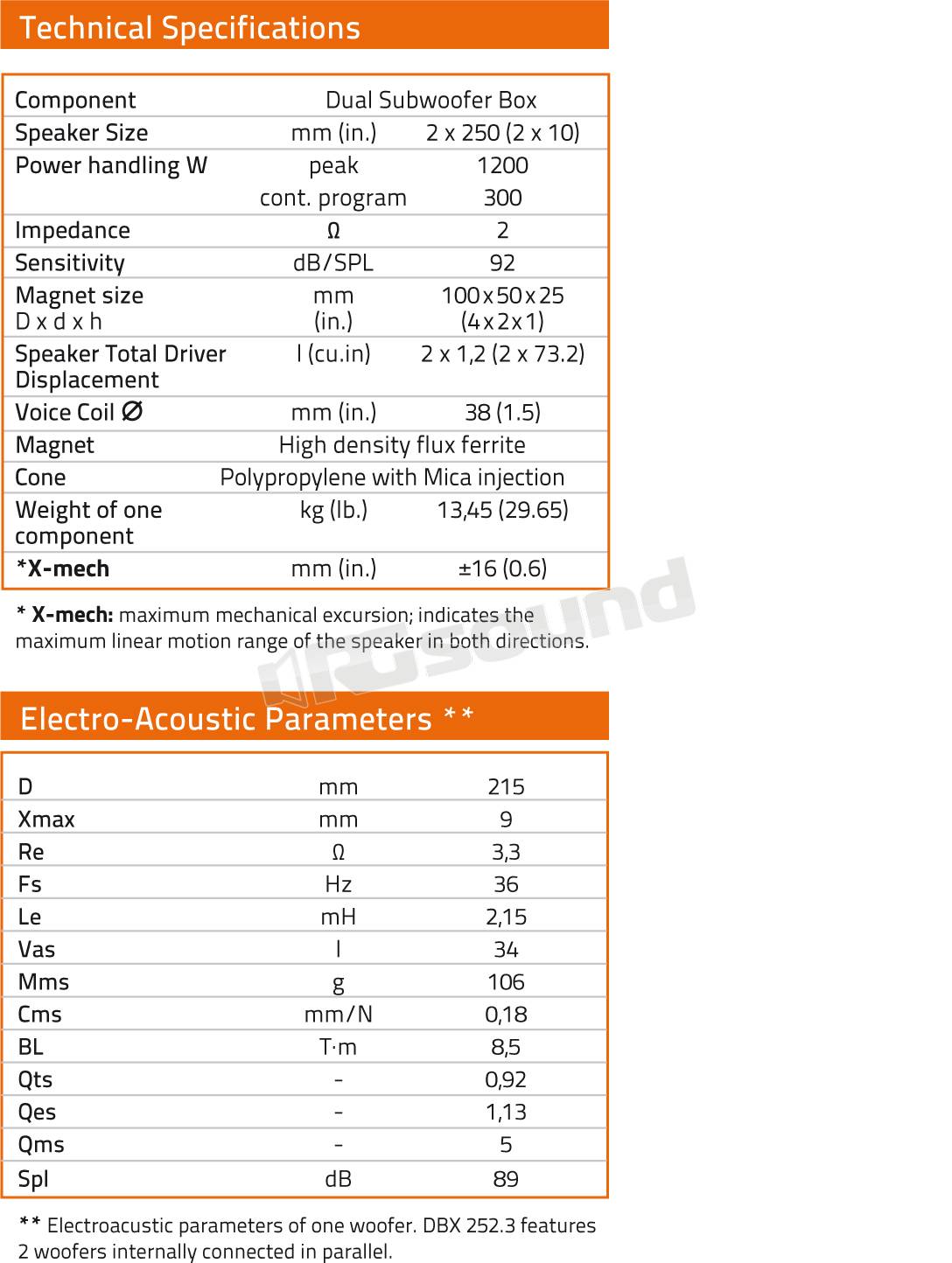 Hertz DBX 252.3