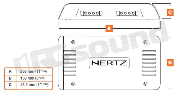 Hertz MPCX 2 TM.3 Crossover Passivo 2 Vie Per Serie Mille Pro – Per MP 70.3 E MP 25.3