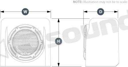 JL Audio FS110-W5-CG-WH