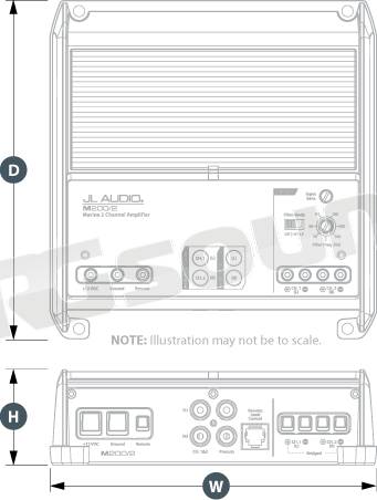 JL Audio M200/2