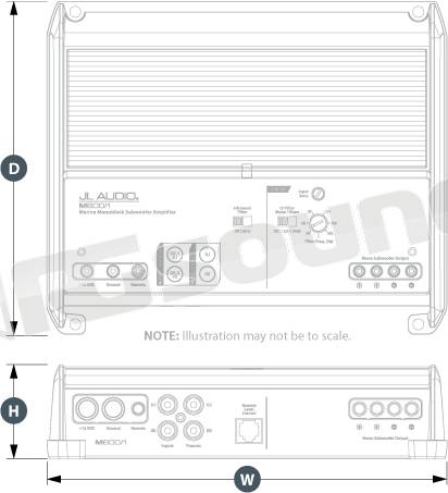 JL Audio M600/1