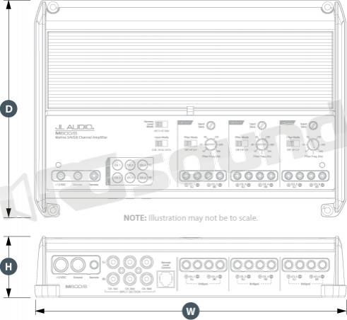 JL Audio M600/6