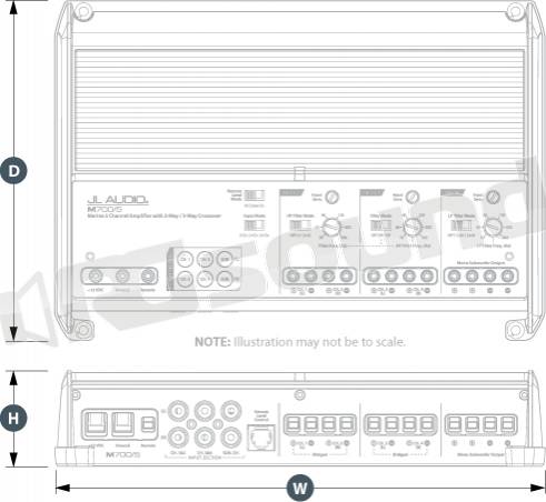 JL Audio M700/5