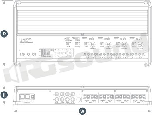 JL Audio M800/8v2