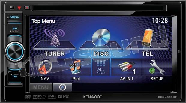 Kenwood DDX4023BT