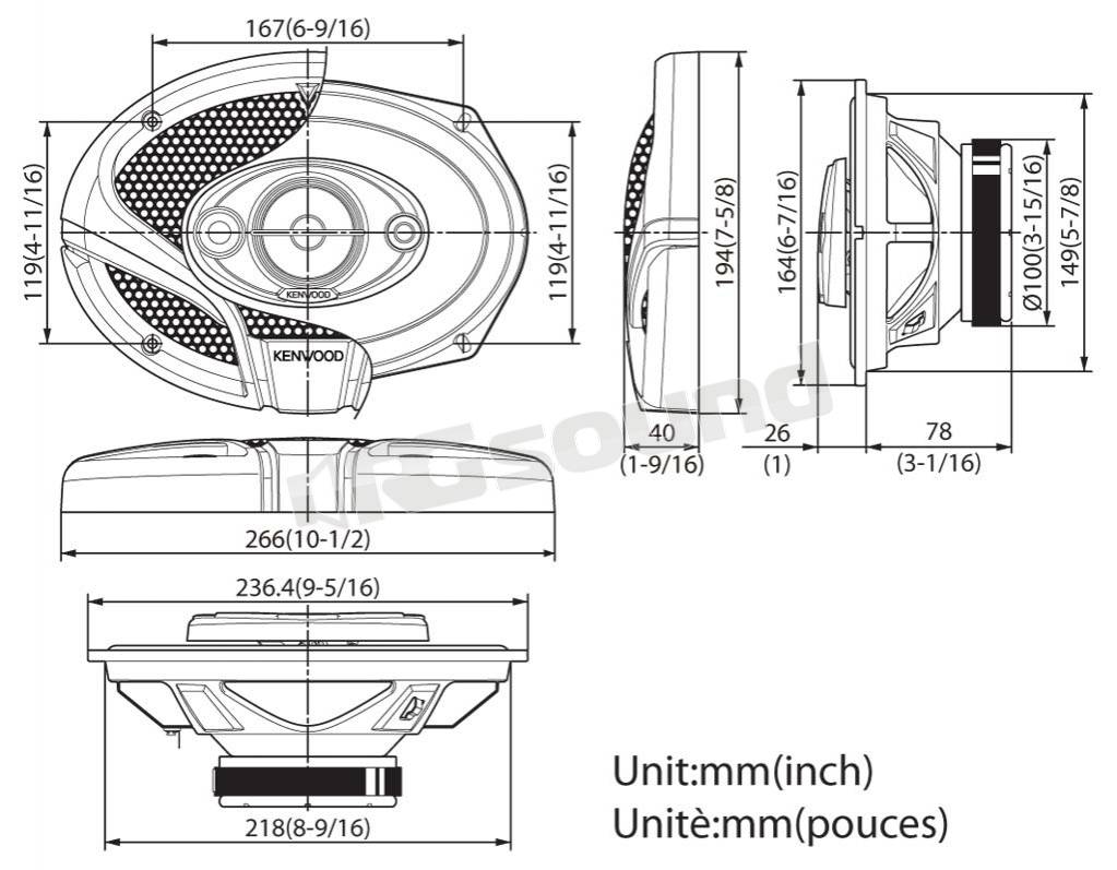 Kenwood KFC-M6944A