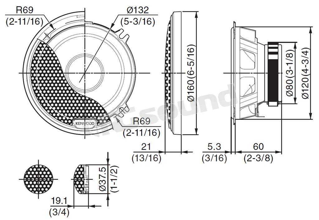 Kenwood KFC-S503P