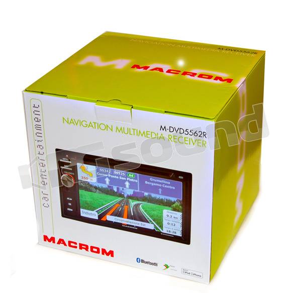 Macrom M-DVD5562R + licenza mappa Europa M-NV13I62FEU