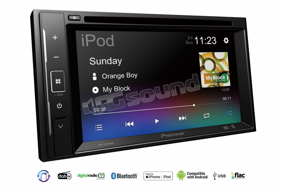 Pioneer AVH-A240DAB