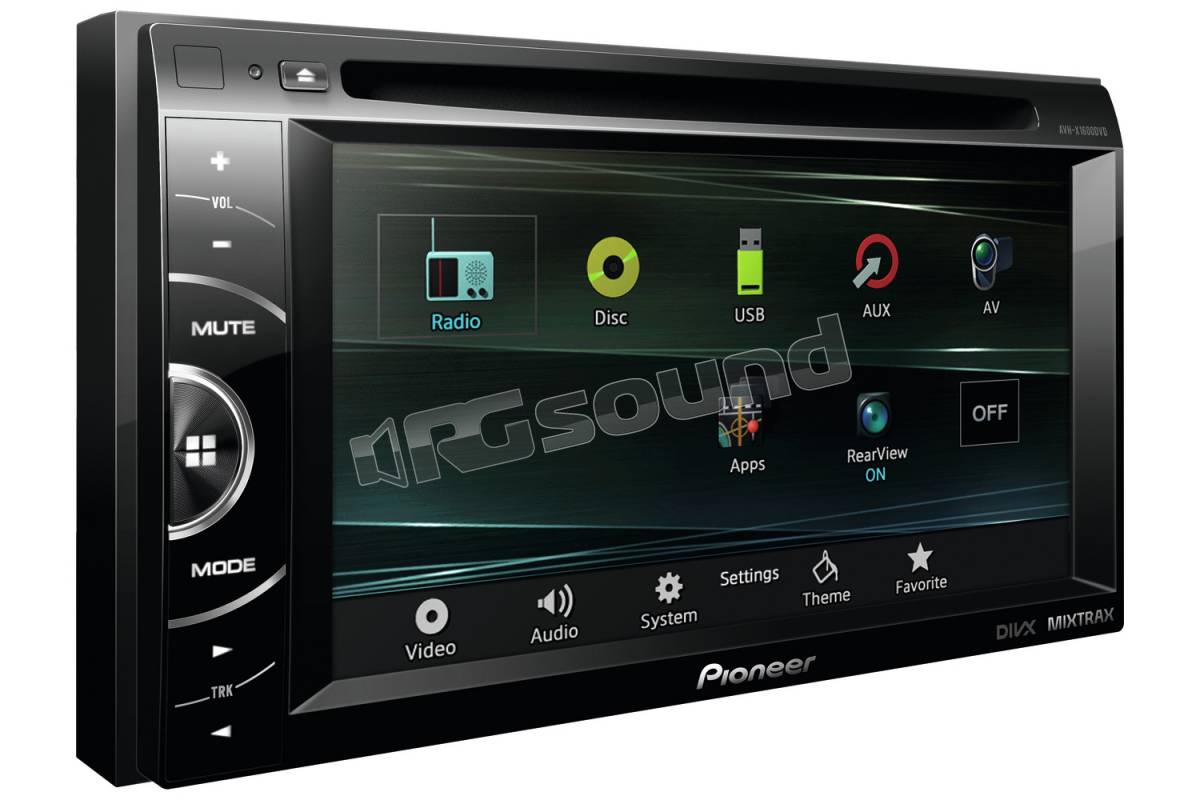 Pioneer AVH-X1600DVD