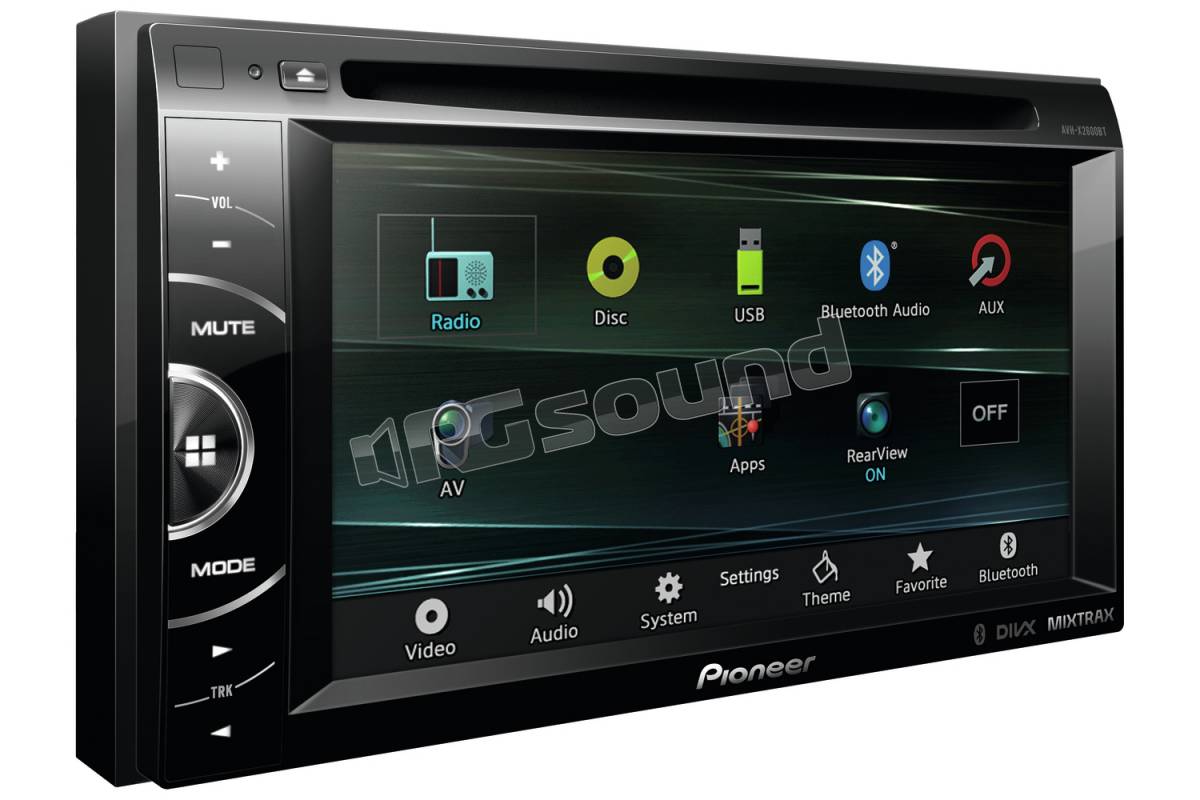 Pioneer AVH-X2600BT