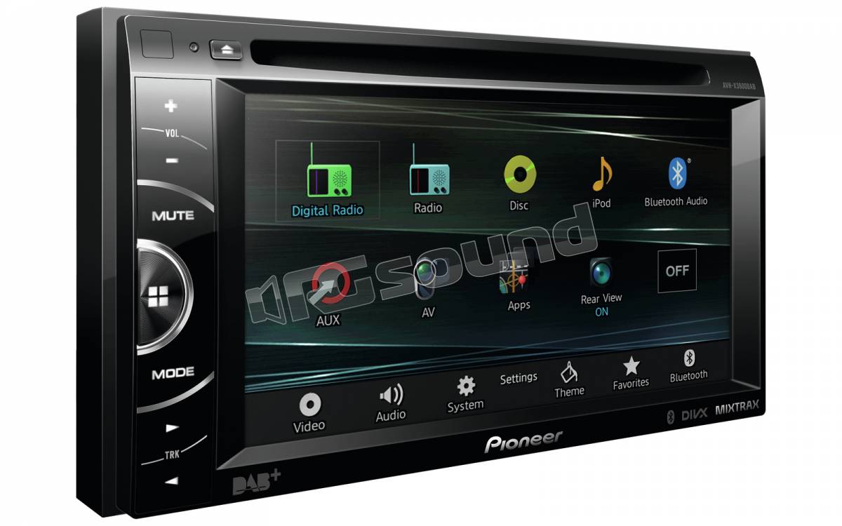 Pioneer AVH-X3600DAB + antenna CA-AN-DAB.001