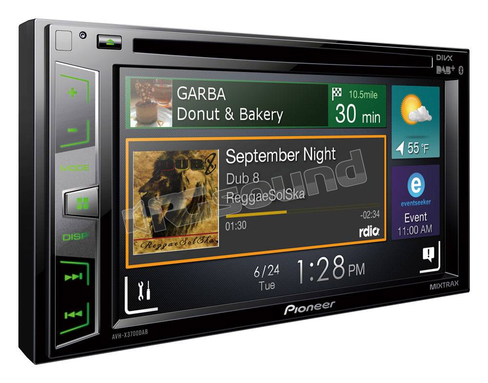 Pioneer AVH-X3700DAB