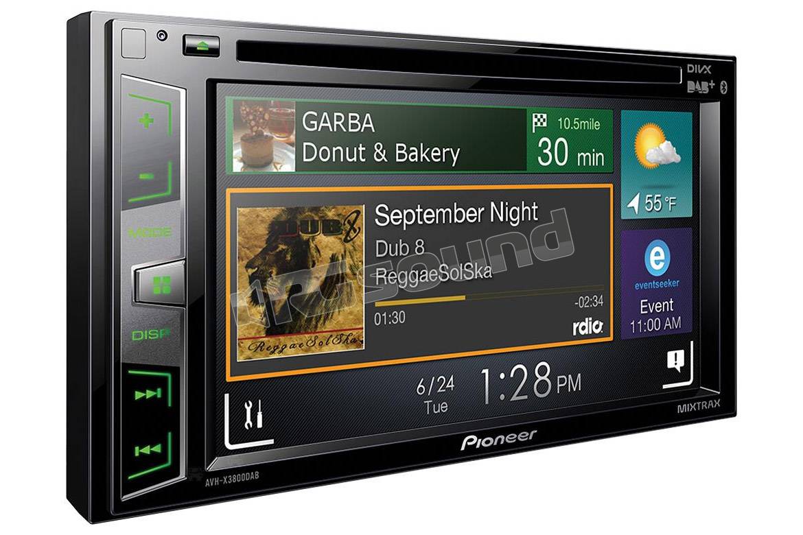 Pioneer AVH-X3800DAB