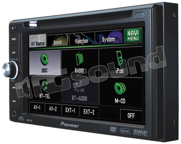 Pioneer AVIC-D3 - DVD / DiVX / Navigazione +CDI200 + CDRM10