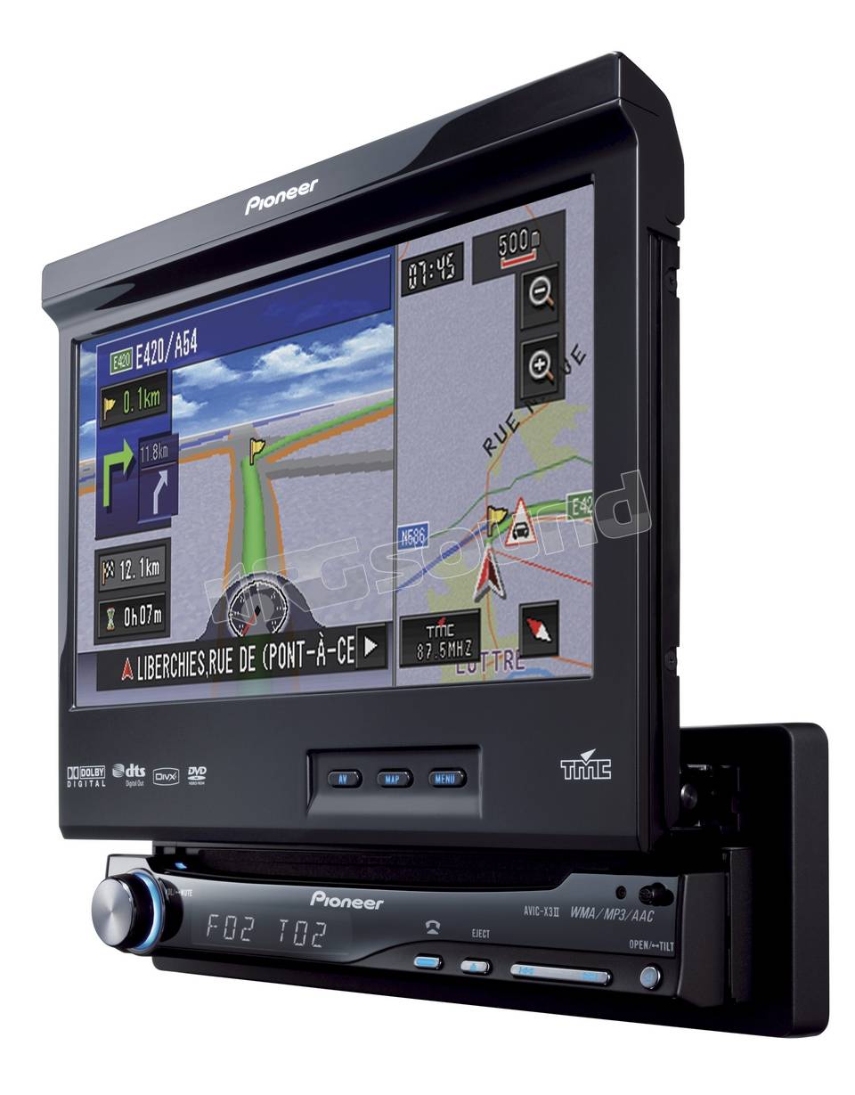 Pioneer AVIC-X3-II SP con rilevatore di Autovelox