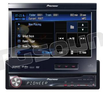 Pioneer Avic-X3BT-1 - monitor navigatore DVD DiVX bluetooth - Avic-x3 BT