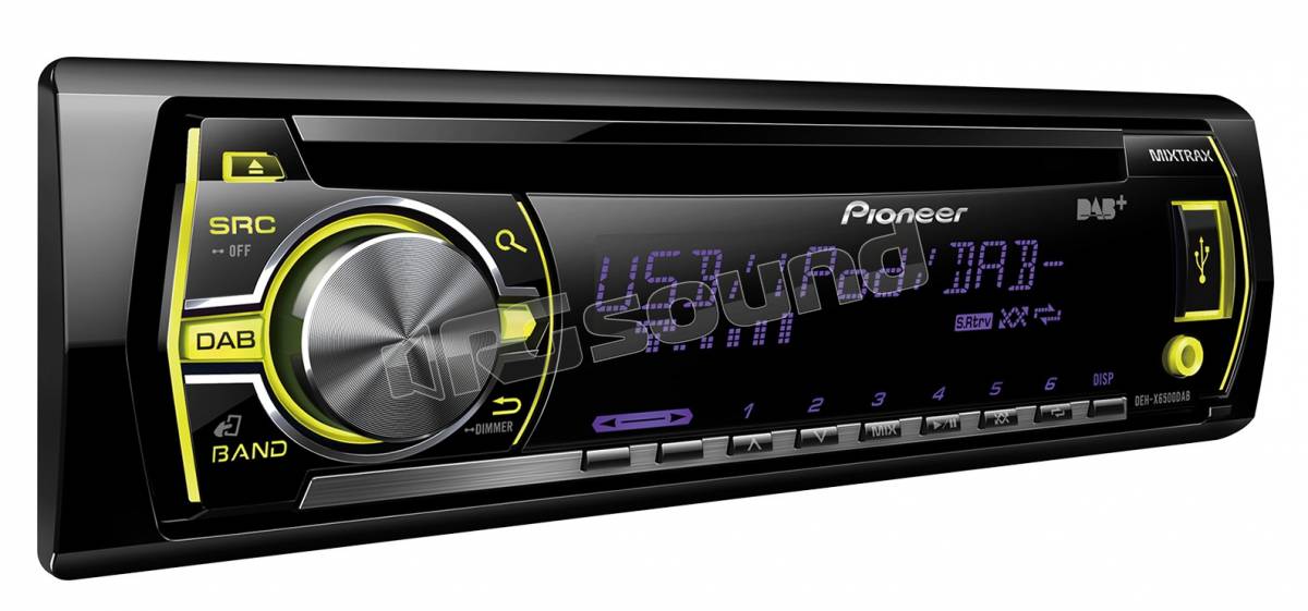 Pioneer DEH-X6500DAB