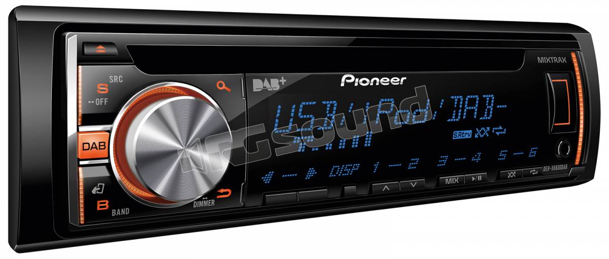 Pioneer DEH-X6600DAB