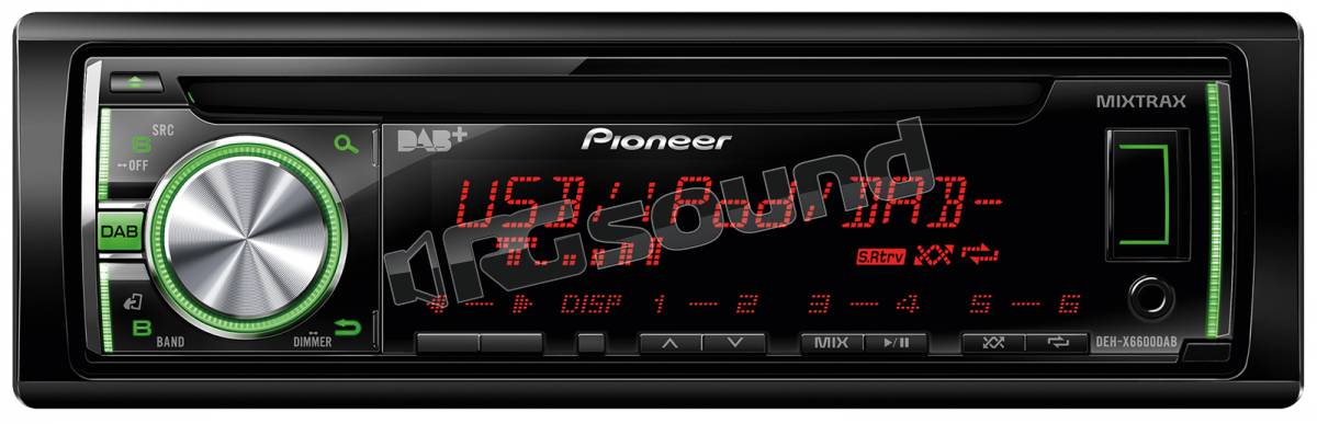 Pioneer DEH-X6600DAB