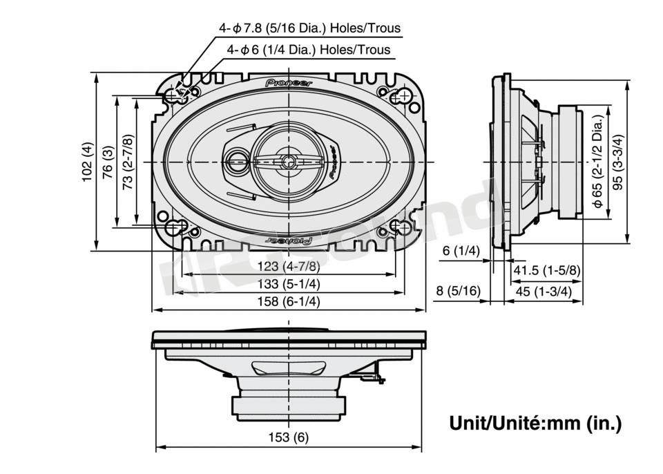 Pioneer TS-A4613i