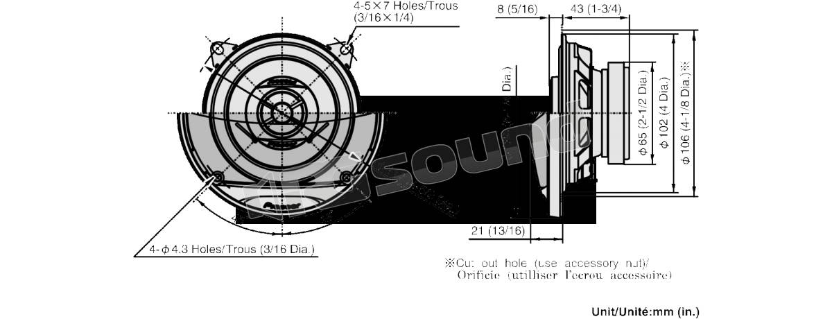 Pioneer TS-G1012I