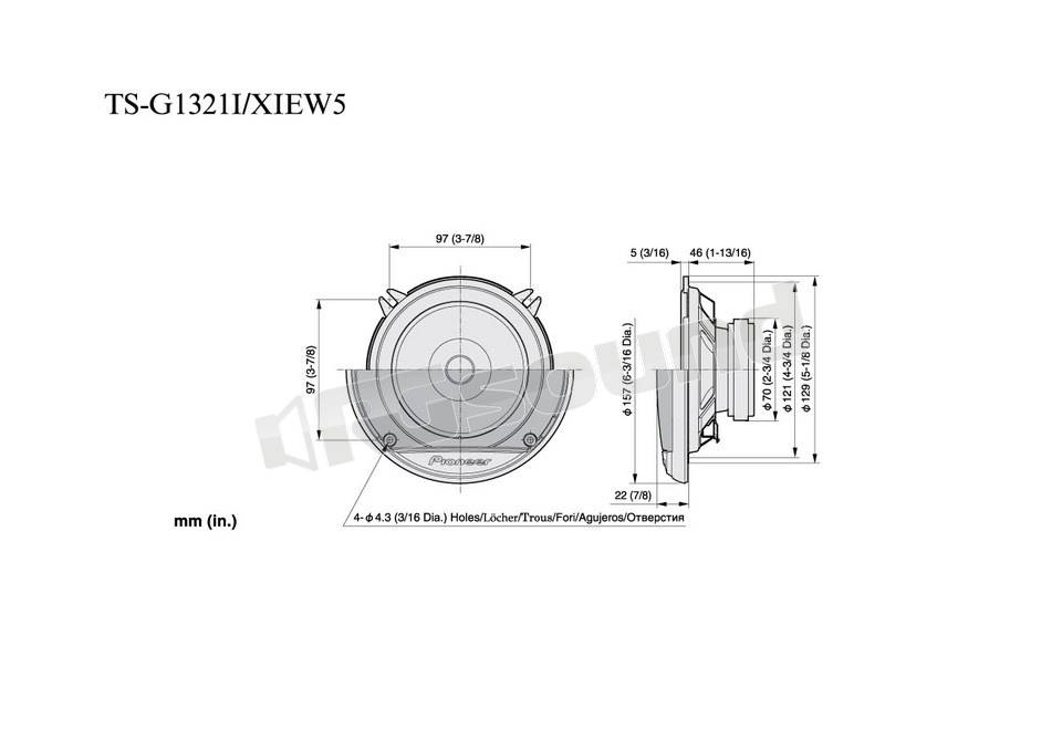 Pioneer TS-G1321I