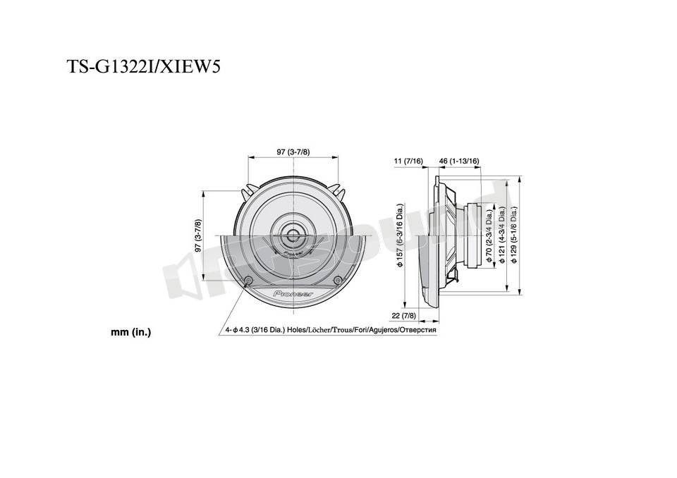 Pioneer TS-G1322i