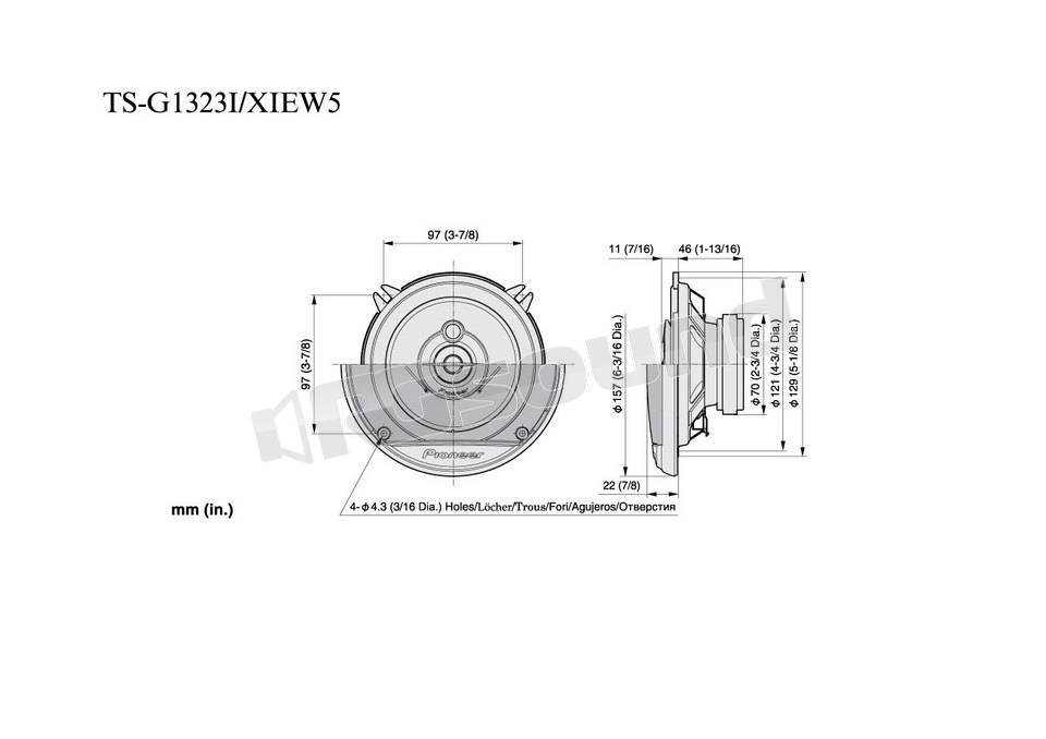 Pioneer TS-G1323I