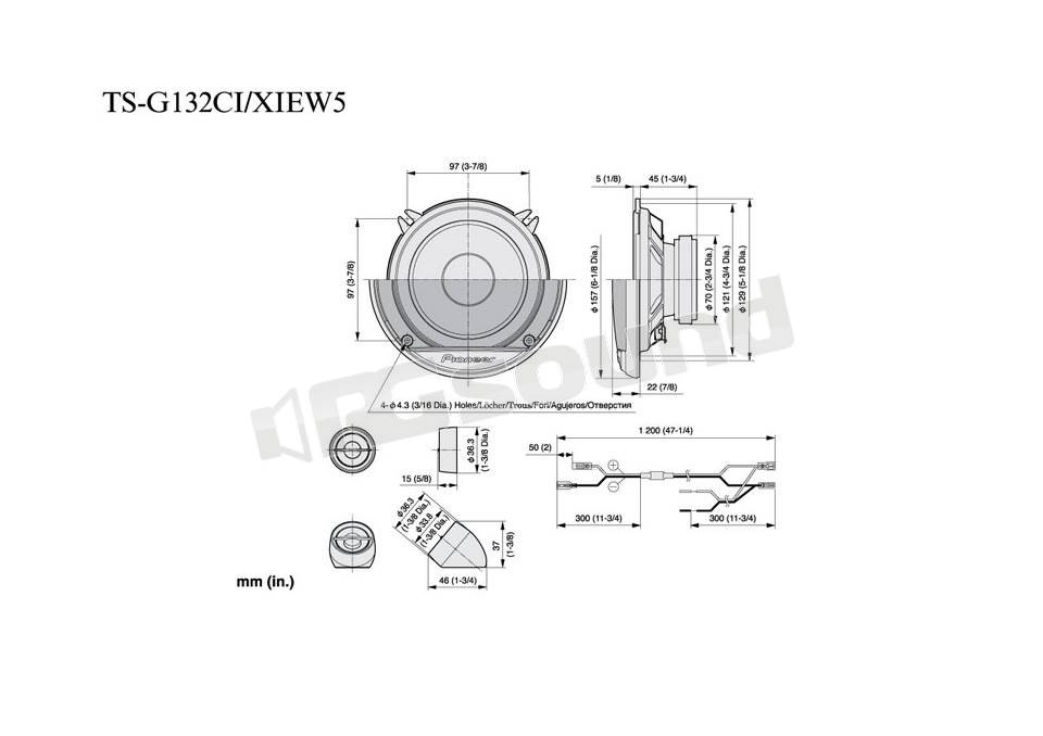 Pioneer TS-G132Ci