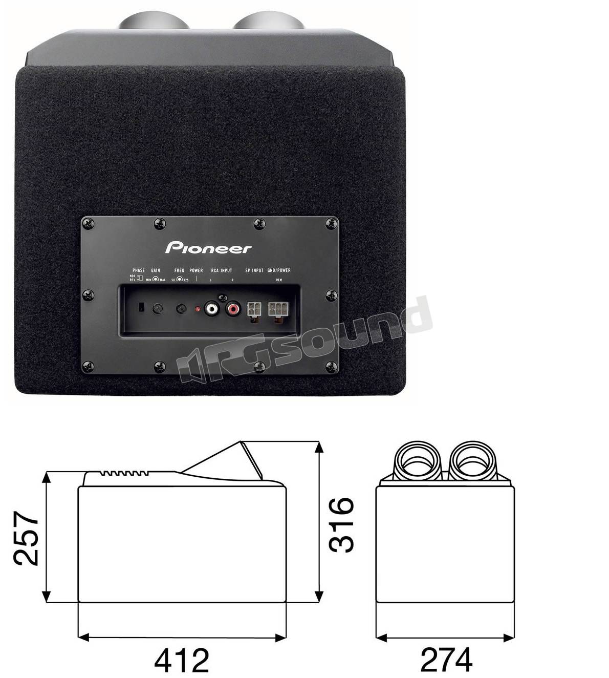 Pioneer TS-WX206A