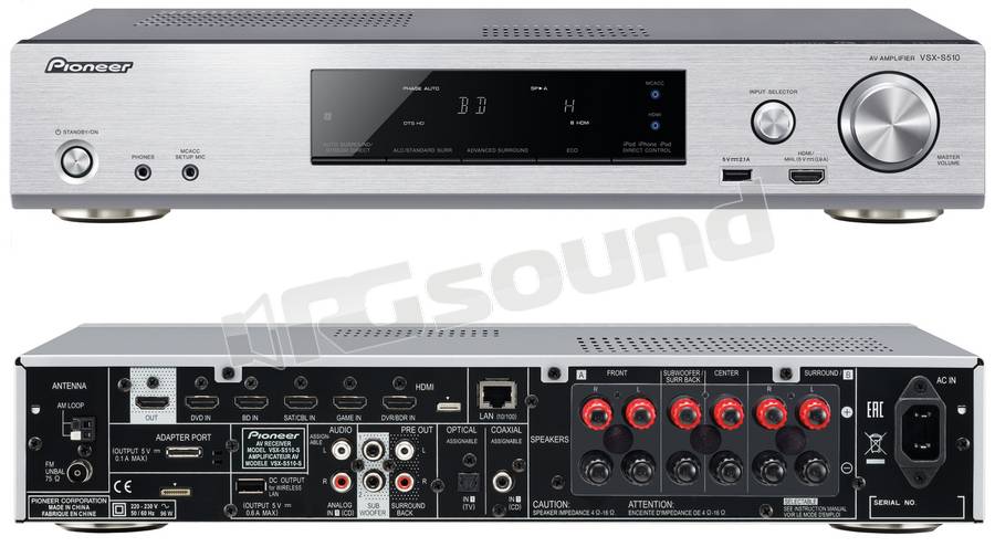 Pioneer VSX-S510-S