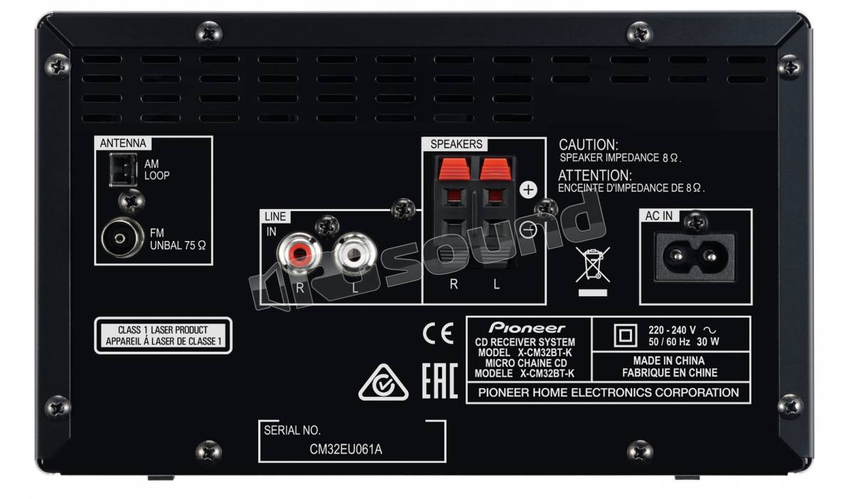 Pioneer X-CM32BT-K