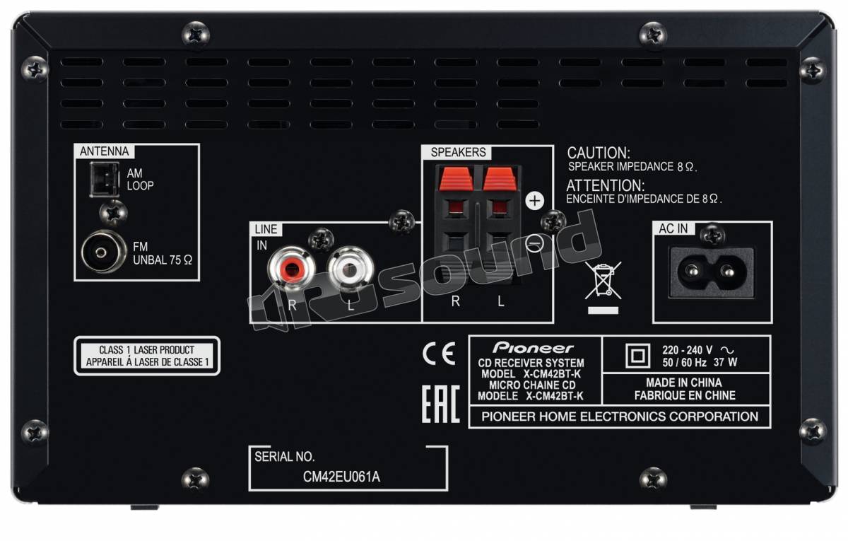 Pioneer X-CM42BT-K